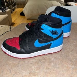 Nike Jordan One Unc x Chi from 2019, size 8,5 US women